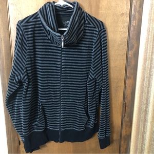 Calvin Klein Performance Quick Dry 1X Women's Full Zip Fleece Sweater Jacket